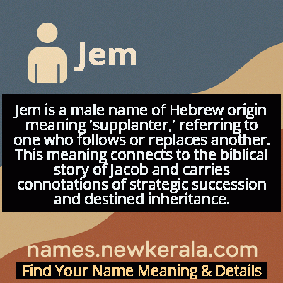 Jem Name Meaning and Origin