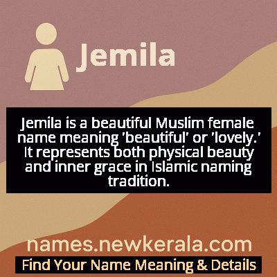 Jemila Name Meaning and Origin
