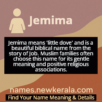 Jemima Name Meaning and Origin