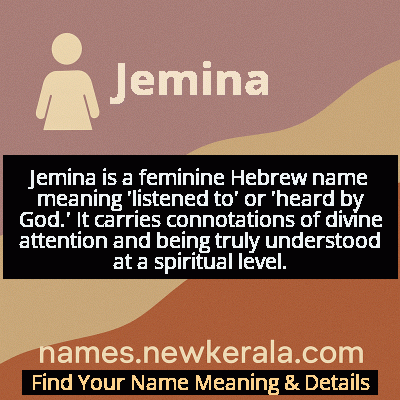Jemina Name Meaning and Origin