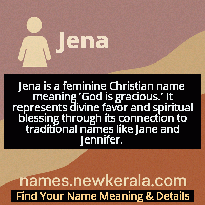 Jena Name Meaning and Origin