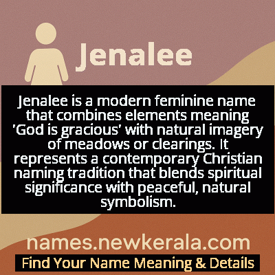 Jenalee Name Meaning and Origin