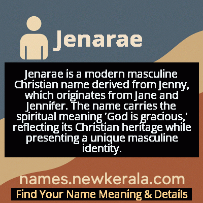 Jenarae Name Meaning and Origin