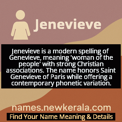 Jenevieve Name Meaning and Origin