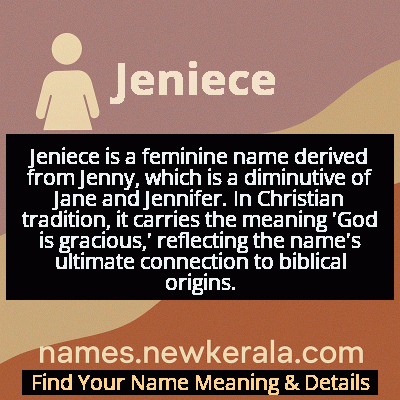 Jeniece Name Meaning and Origin