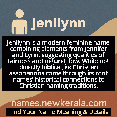 Jenilynn Name Meaning and Origin