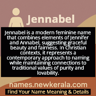 Jennabel Name Meaning and Origin