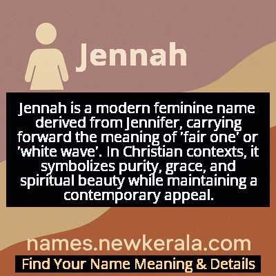 Jennah Name Meaning and Origin
