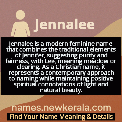 Jennalee Name Meaning and Origin
