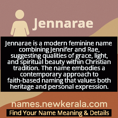 Jennarae Name Meaning and Origin