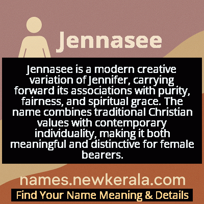 Jennasee Name Meaning and Origin
