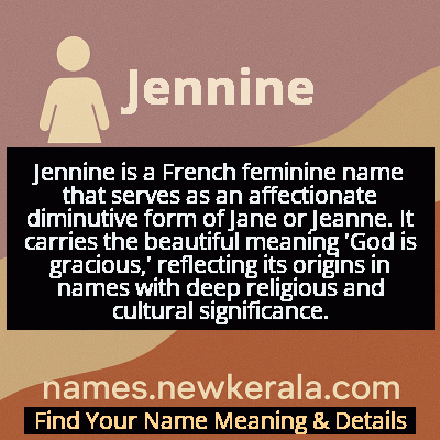 Jennine Name Meaning and Origin