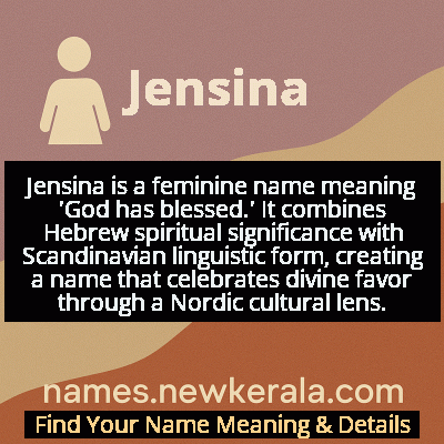 Jensina Name Meaning and Origin