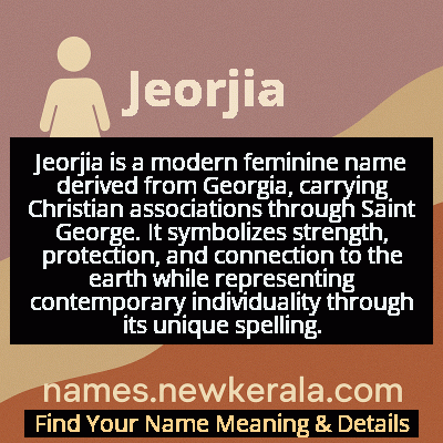 Jeorjia Name Meaning and Origin