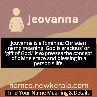 Jeovanna Name Meaning and Origin