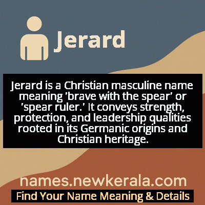 Jerard Name Meaning and Origin