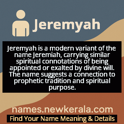 Jeremyah Name Meaning and Origin