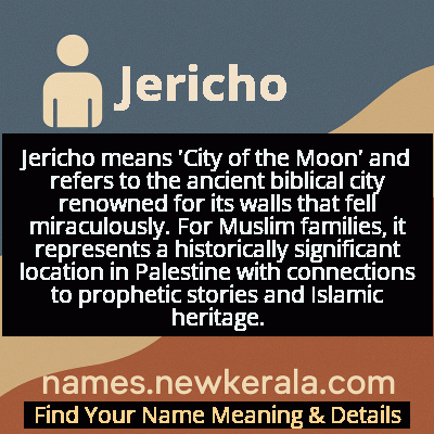 Jericho Name Meaning and Origin