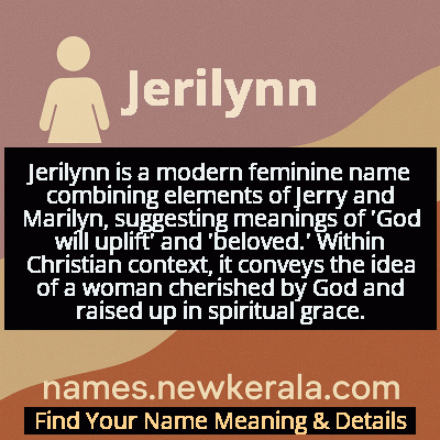 Jerilynn Name Meaning and Origin