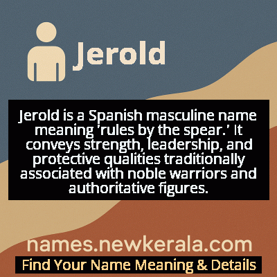 Jerold Name Meaning and Origin