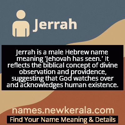 Jerrah Name Meaning and Origin