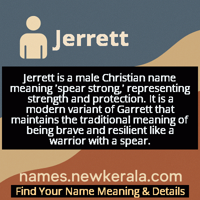 Jerrett Name Meaning and Origin