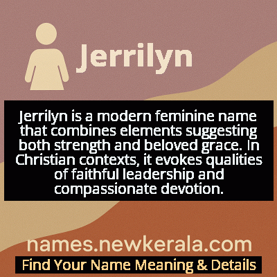 Jerrilyn Name Meaning and Origin