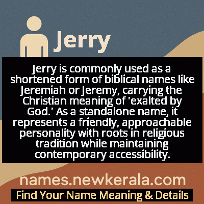 Jerry Name Meaning and Origin
