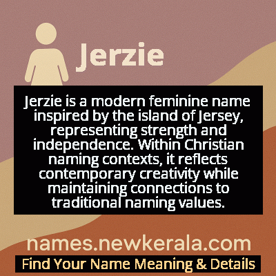 Jerzie Name Meaning and Origin