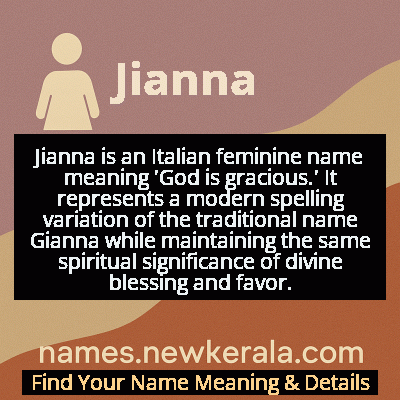 Jianna Name Meaning and Origin