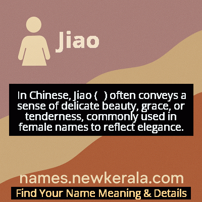 Jiao Name Meaning and Origin
