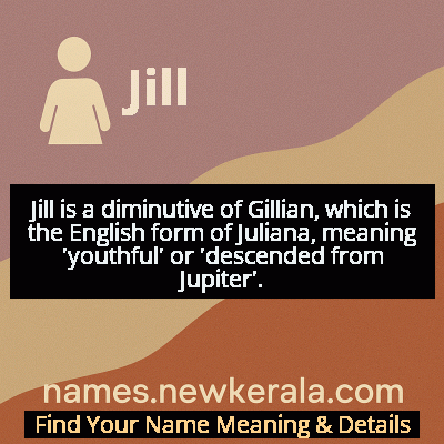 Jill Name Meaning and Origin