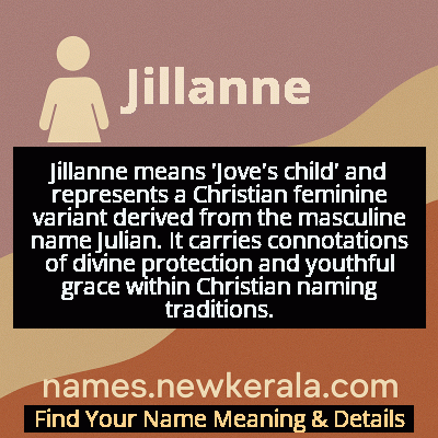 Jillanne Name Meaning and Origin