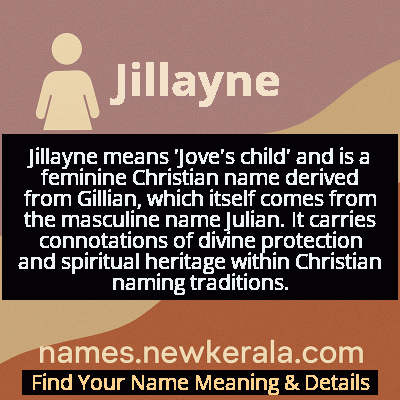 Jillayne Name Meaning and Origin