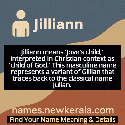 Jilliann Name Meaning and Origin