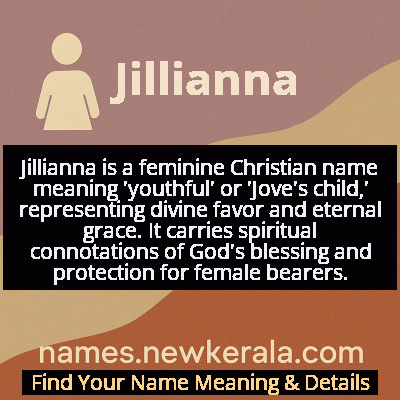 Jillianna Name Meaning and Origin