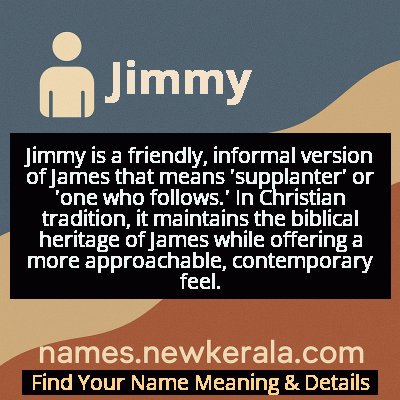 Jimmy Name Meaning and Origin