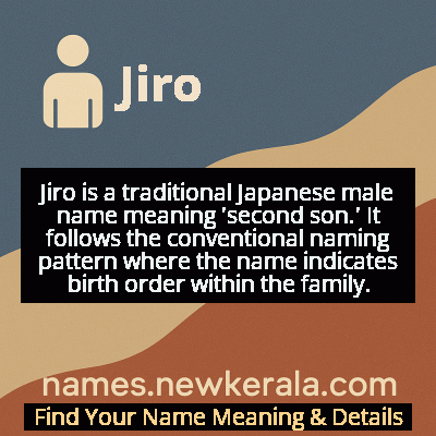 Jiro Name Meaning and Origin