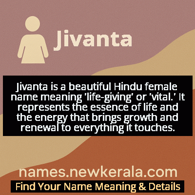 Jivanta Name Meaning and Origin