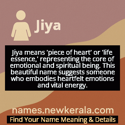 Jiya Name Meaning and Origin