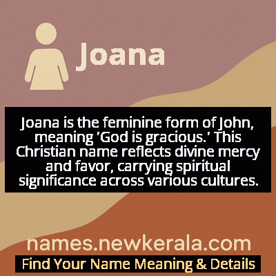 Joana Name Meaning and Origin