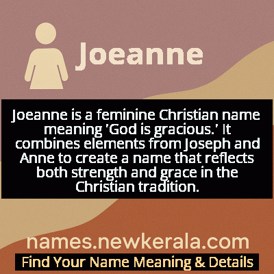 Joeanne Name Meaning and Origin