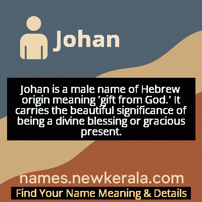 Johan Name Meaning and Origin