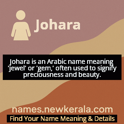 Johara Name Meaning and Origin