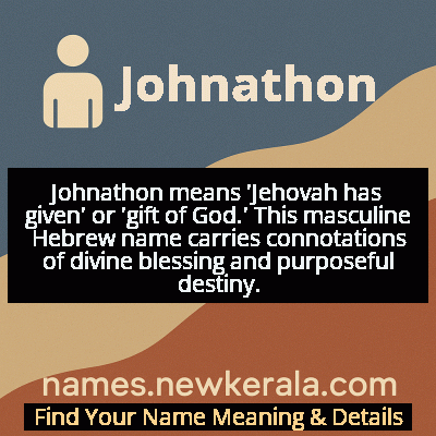 Johnathon Name Meaning and Origin