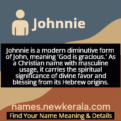 Johnnie Name Meaning and Origin