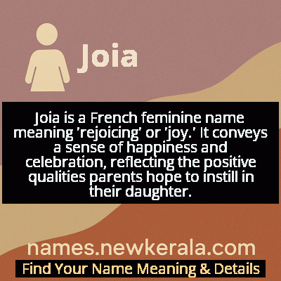 Joia Name Meaning and Origin