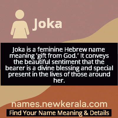 Joka Name Meaning and Origin