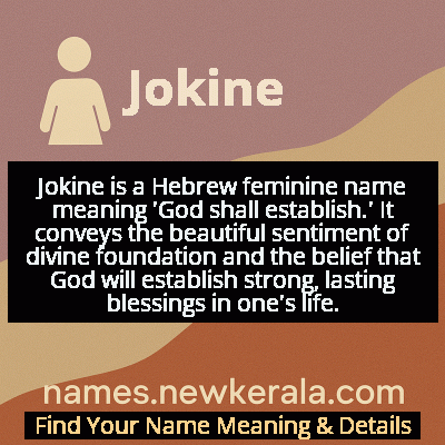 Jokine Name Meaning and Origin