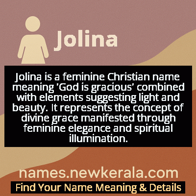 Jolina Name Meaning and Origin